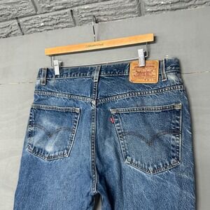 Levis 517 Mens Bootcut Jeans Medium Wash Blue Denim 38x34 517-0217